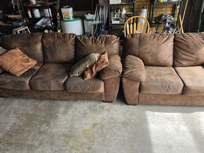 Couch and Loveseat