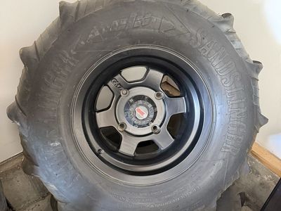 Full Set wheels and Paddles for RZR