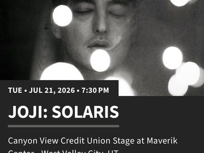 Joji: Solaris Concert Tickets