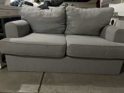 Gray Love Seat