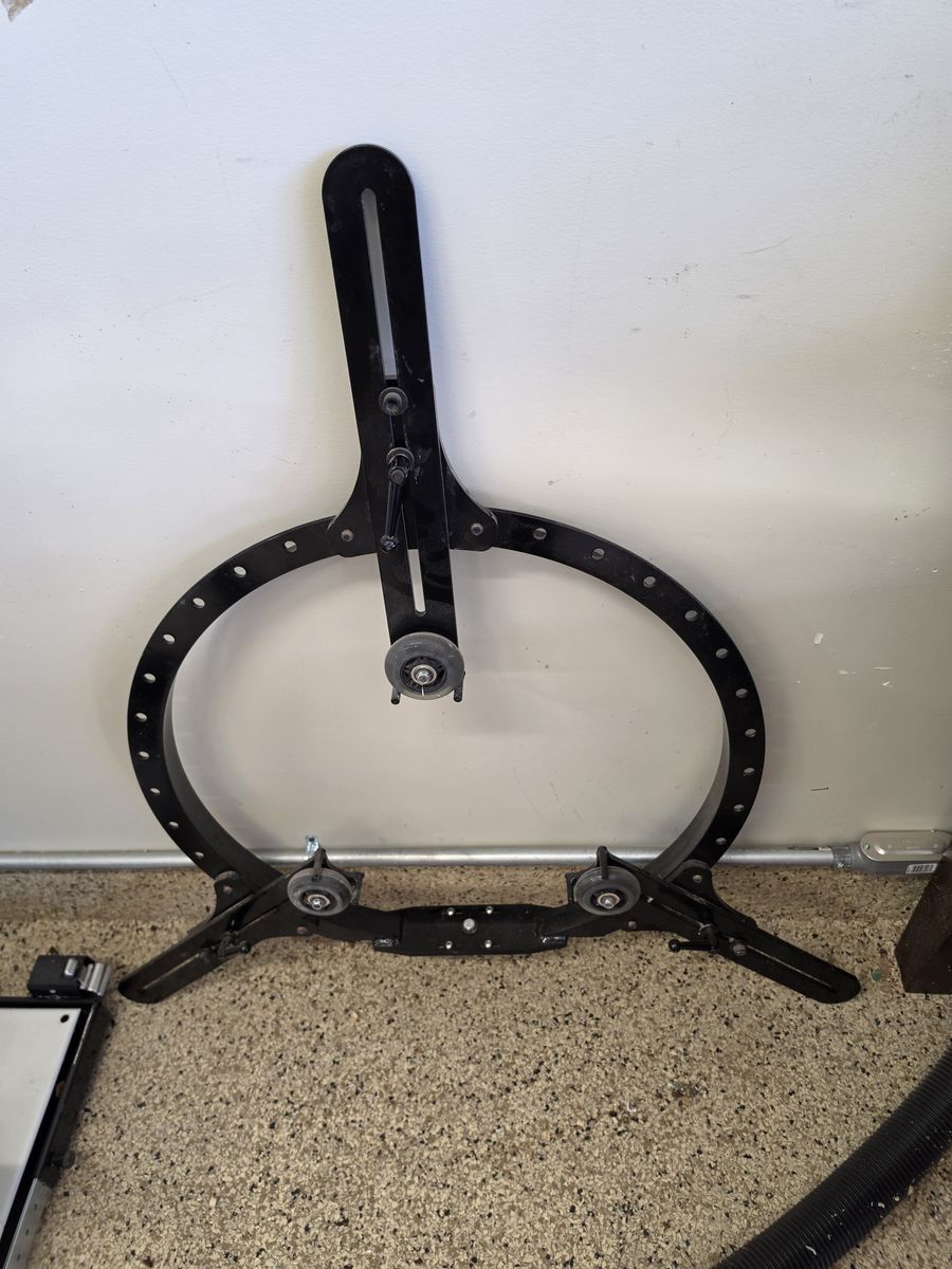 Robust Steady Rest for 24-inch lathe