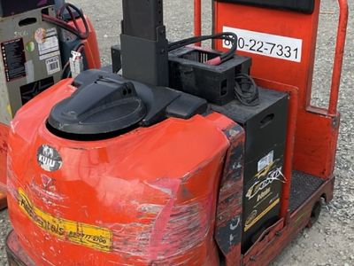 Electric Material Handler Tractor Warehouse Manufacturing Plant Distribution Center Freight Terminal Sit Stand On Indoor Tugger