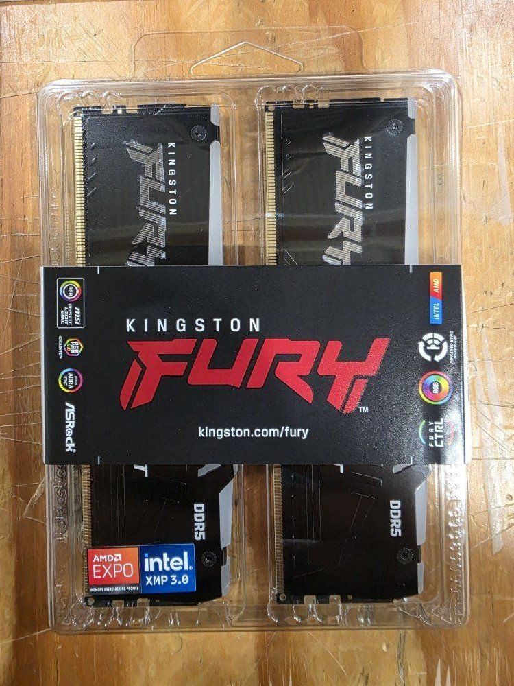 Kingston Fury DDR5 32GB 6000MT's CL36 Brand New