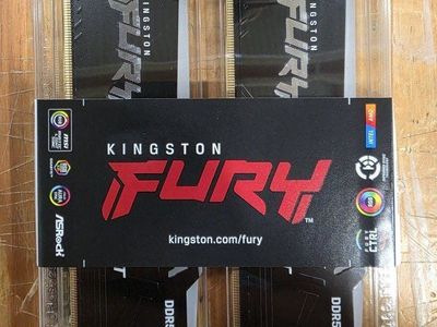 Kingston Fury DDR5 32GB 6000MT's CL36 Brand New
