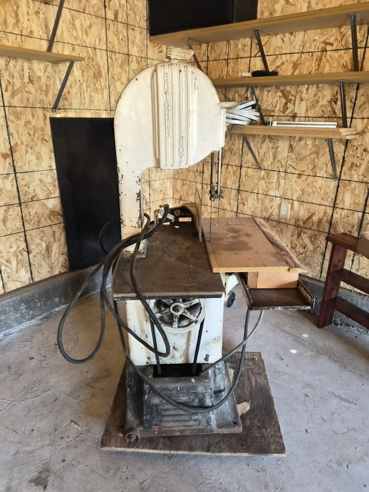 Vintage Butcher Boy meat band saw
