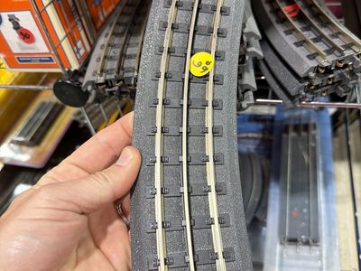MTH O Gauge RealTrax O54 curves