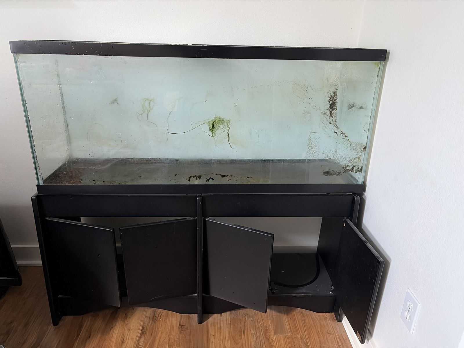 55 gal aquarium tank and stand