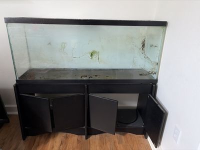 55 gal aquarium tank and stand