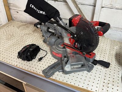 Craftsman Cordless Miter Saw with Battery and Charger