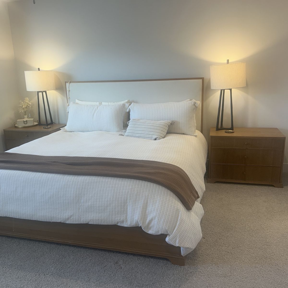 Restoration Hardware New 5 Piece Bedroom Set