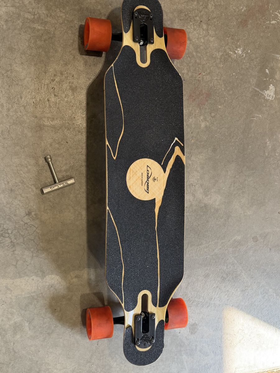Loaded Icarus Carving Longboard, Paris Trucks, Orangatang 