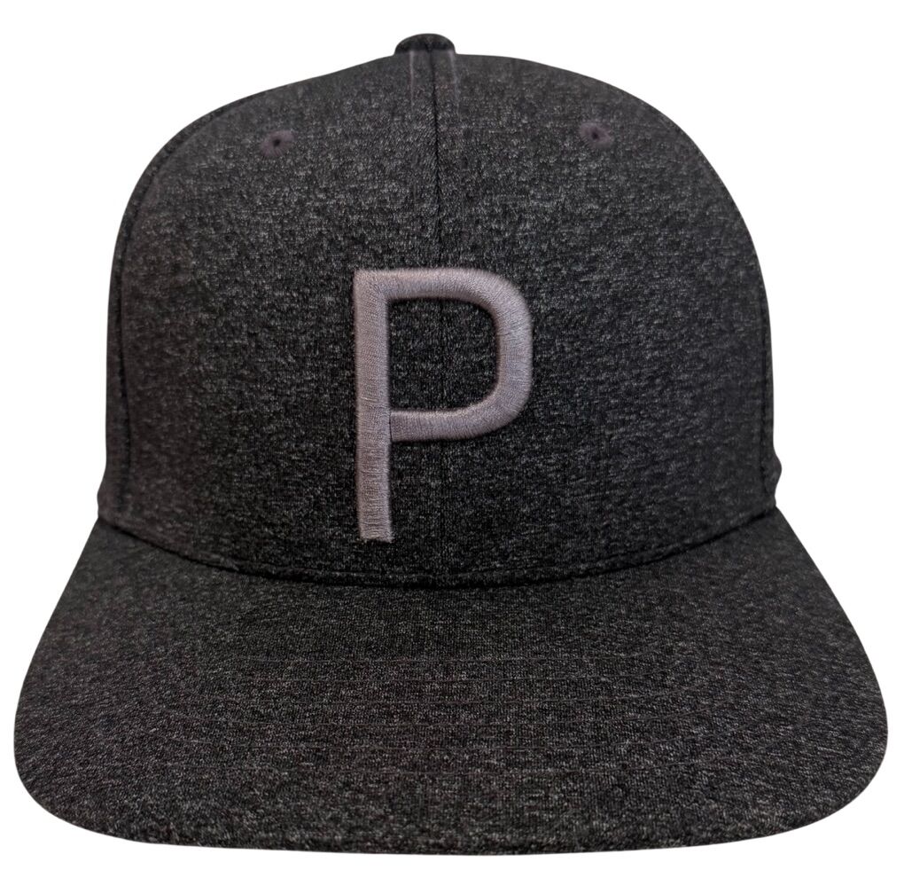 Puma Golf Tour Exclusive Charcoal Gray Snapback
