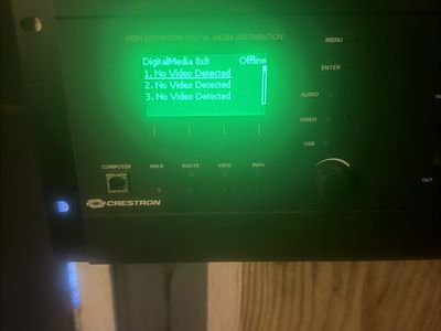 Crestron DM-MD8x8 Digital Media Switcher