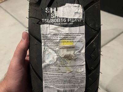 Shinko SR777 tire 150/80/16