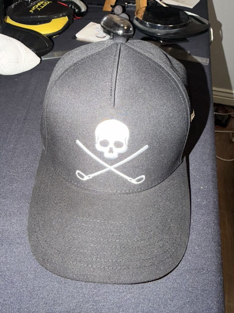 BLack Golf Hat - Shank It Golf