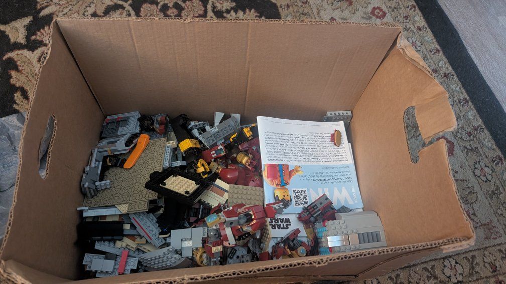Box of Legos name your price