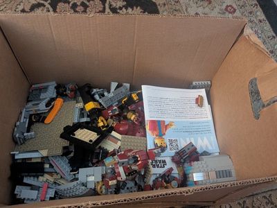 Box of Legos name your price
