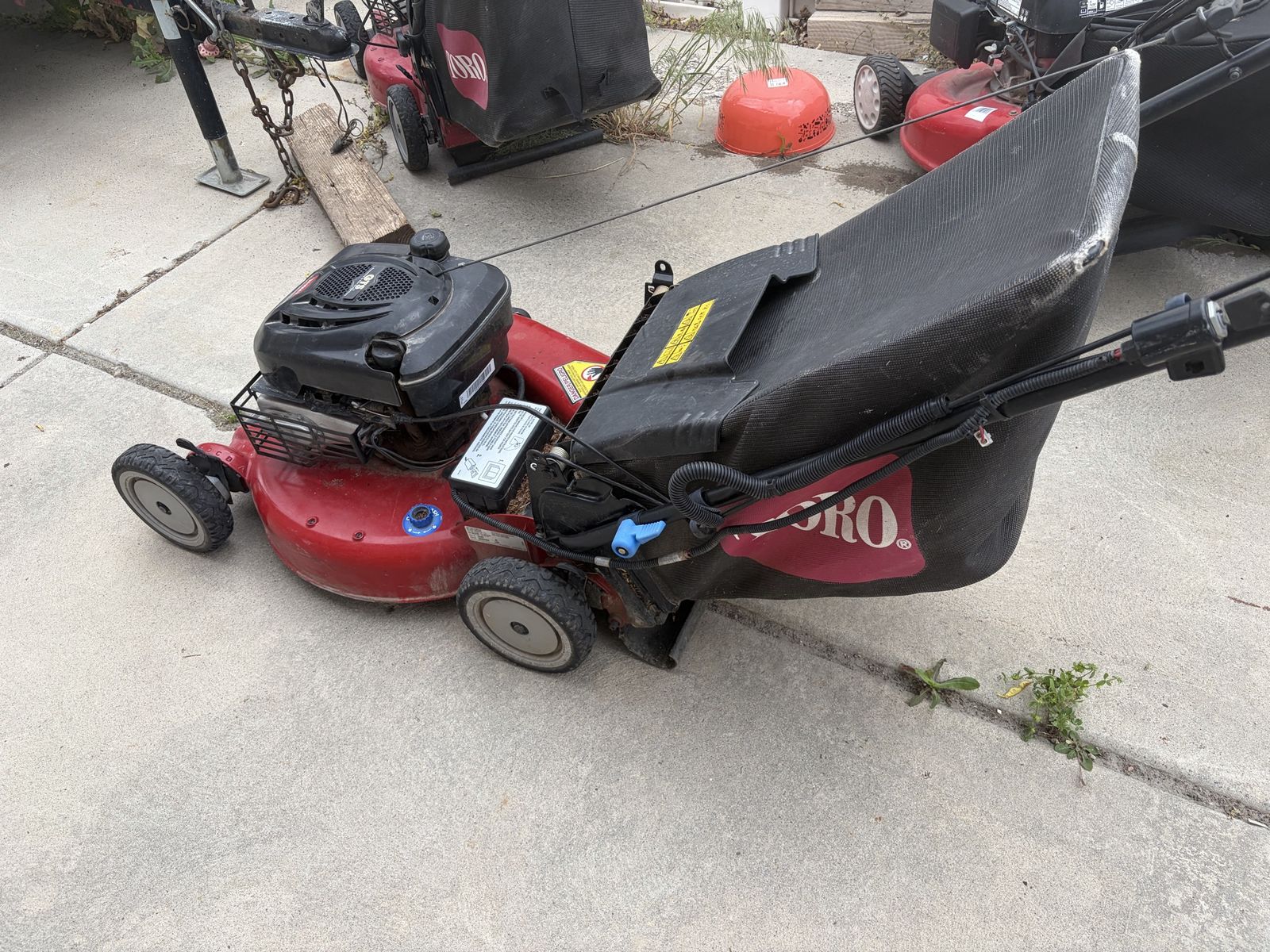 TORO Super Recycler 22in Personal Pace Self-Propelled Gas Lawn Mower 190cc