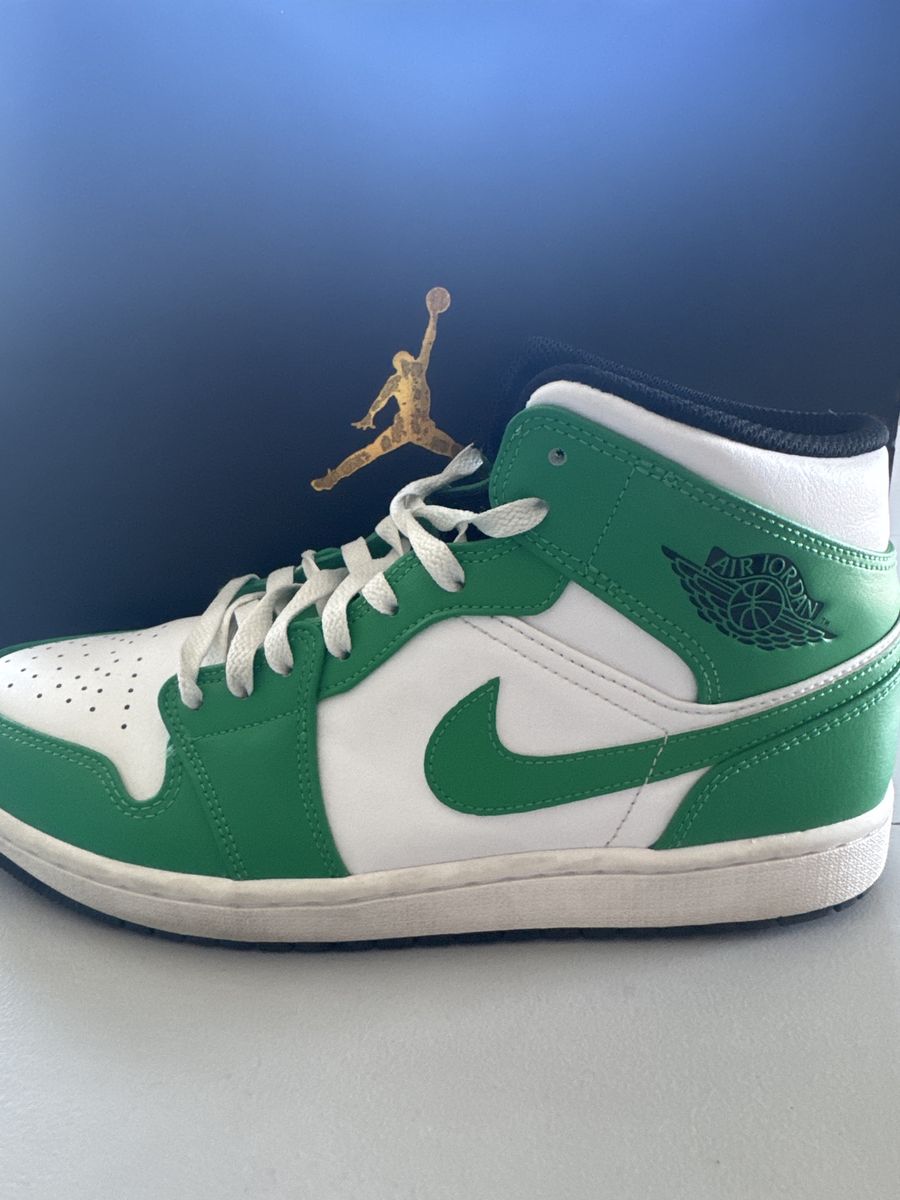 Lucky Green Air Jordan 1 Mid