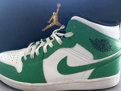 Lucky Green Air Jordan 1 Mid