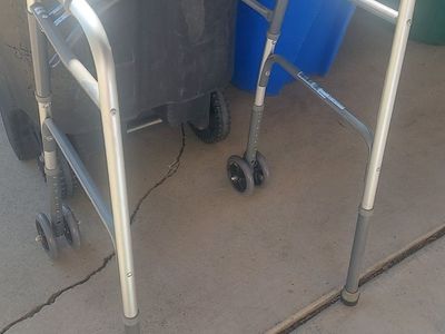 Drive Medical Folding Walker with Wheels