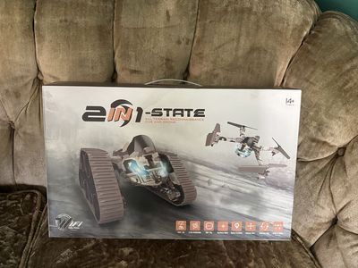 RC Tank with Flying Drone Combo