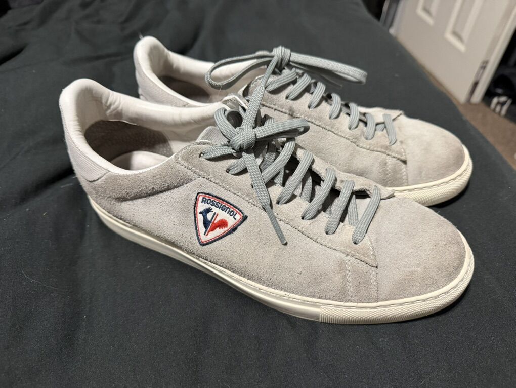 Mens Rossignol Swede Sneakers, 9.5