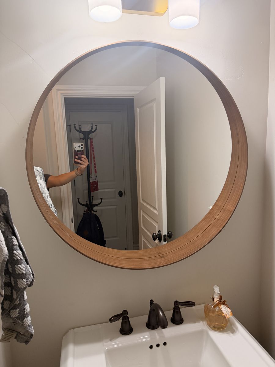 IKEA Stockholm walnut veneer mirror