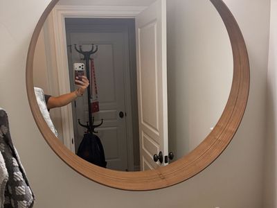 IKEA Stockholm walnut veneer mirror