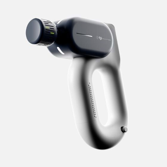 Caring Mill by Aura Revive Ultra Percussion Massage Gun - 4 Heads, Hot/Cold Therapy, LED Display