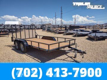 7x14 Echo EA-14-15T Utility Trailer - 7K GVWR