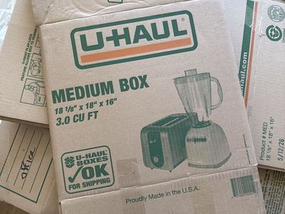 UHAUL Moving Boxes
