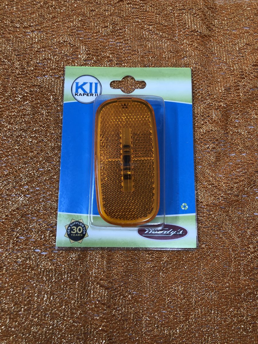 RV Replacement Marker Light – Orange – New in Original Packaging