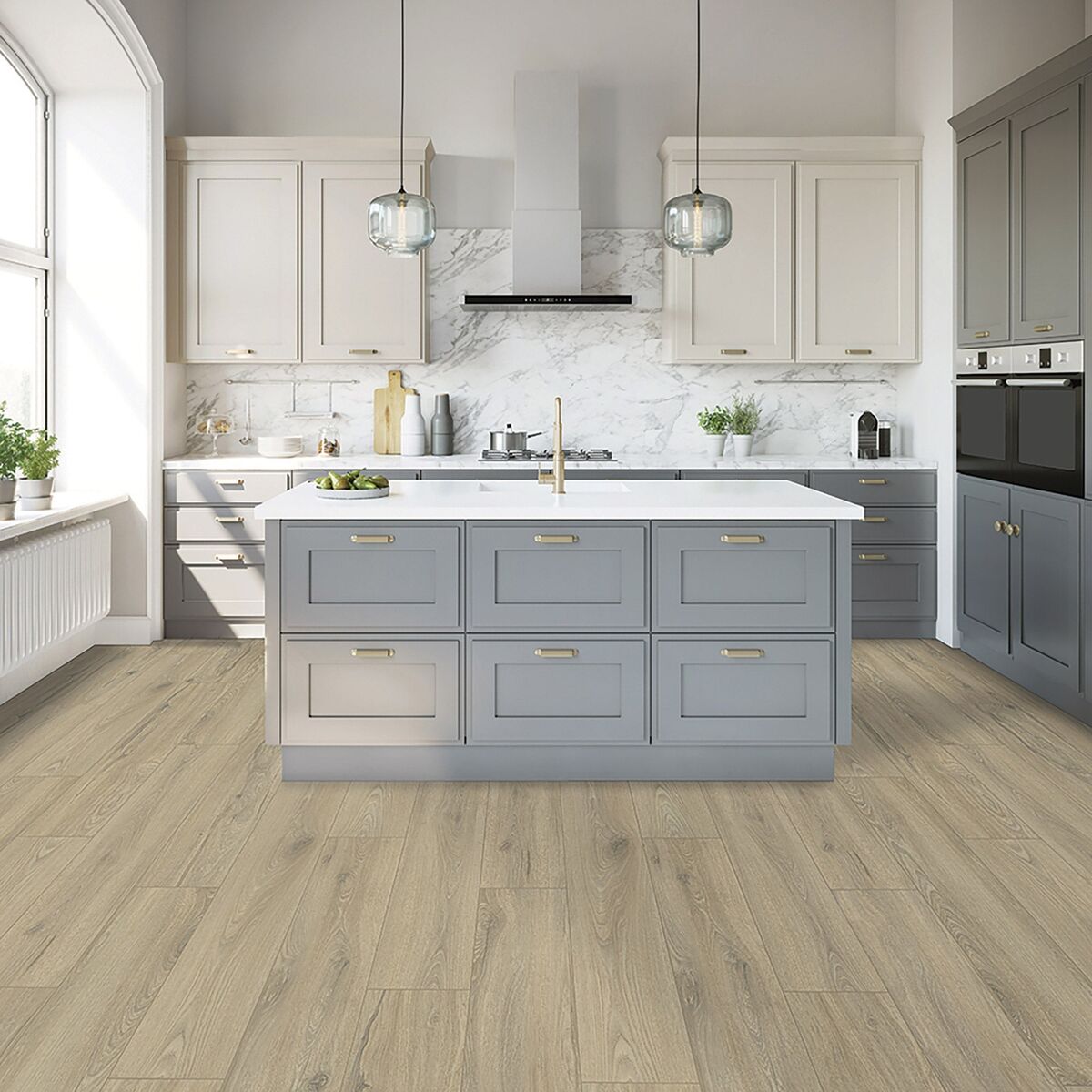 Mohawk Beckett Oak Vinyl Flooring 14.35 sq. ft. 1904701 #103688