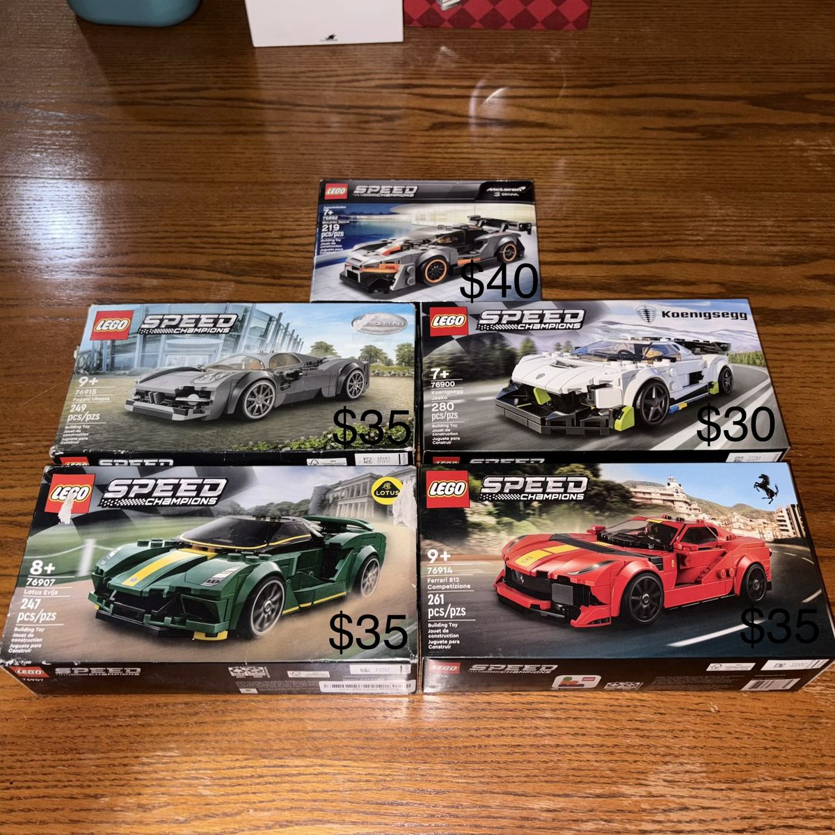 LEGO Speed Champions Car Collection