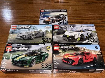 LEGO Speed Champions Car Collection