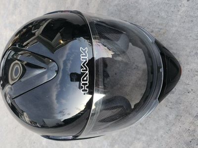 Hawk modular motorcycle helmet