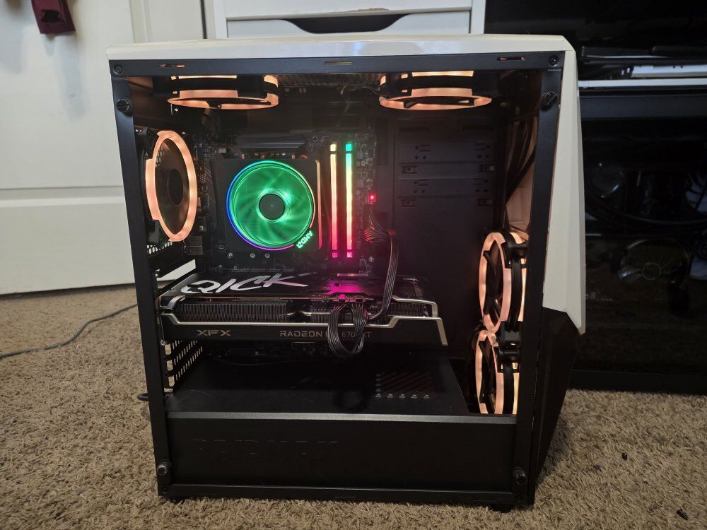 Gaming PC | R5 5600G, 16gb, RX 6700XT, 128gb, 600w