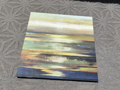 35” x 35” Evening Tide Canvas $50 cash/venmo in Draper