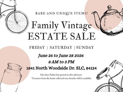 Holladay Estate Sale