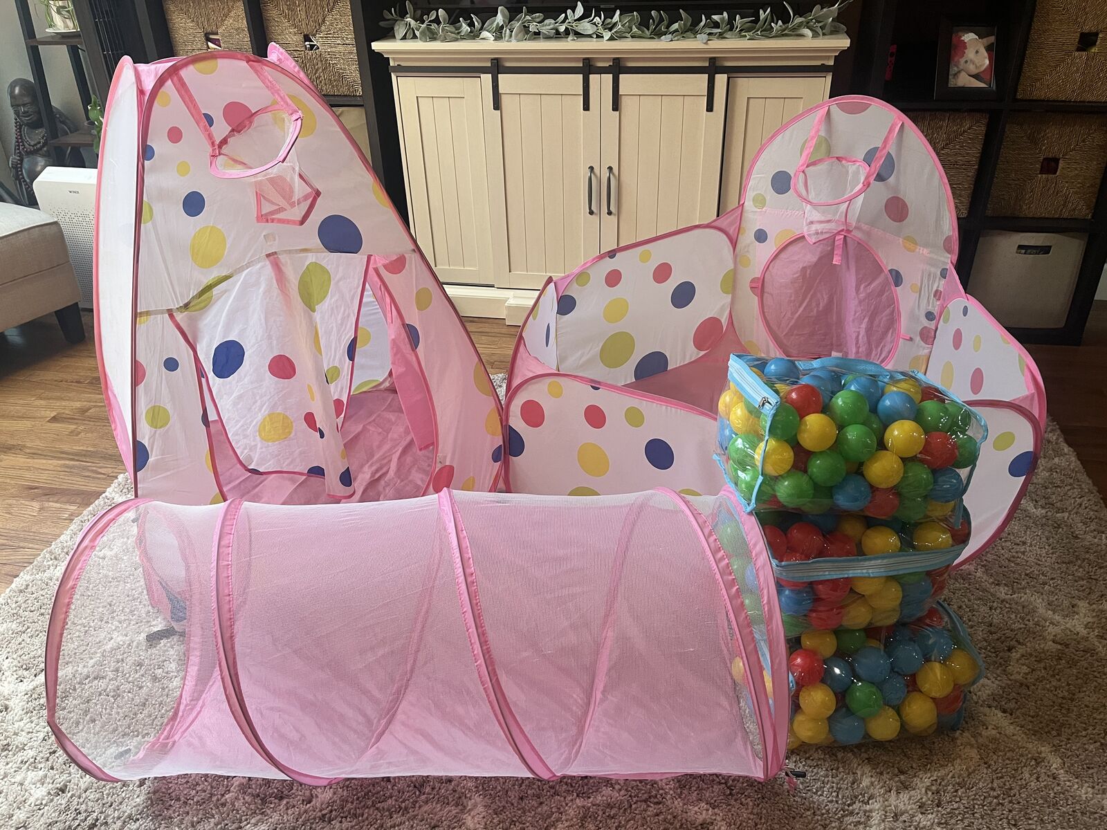 ToddlerTent and Ball Pit