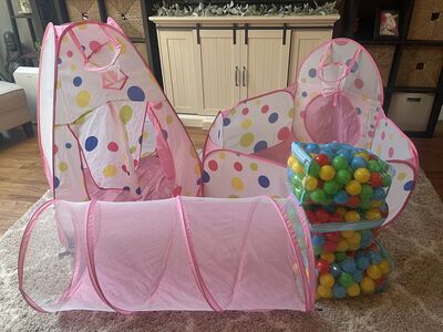 ToddlerTent and Ball Pit