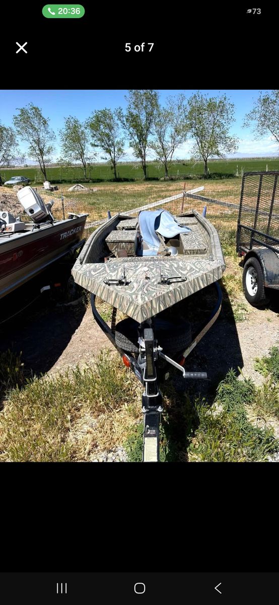 2019 Aluma Craft boat and trailer