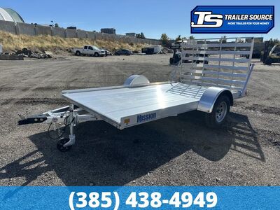 7x12 Alcom FlexHaul Aluminum Trailer - Interior - 3.5K GVWR -