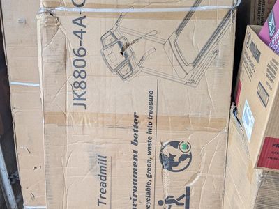 Electric Folding Treadmill JK8806-4A-GR - Compact Home Fitness Equipment