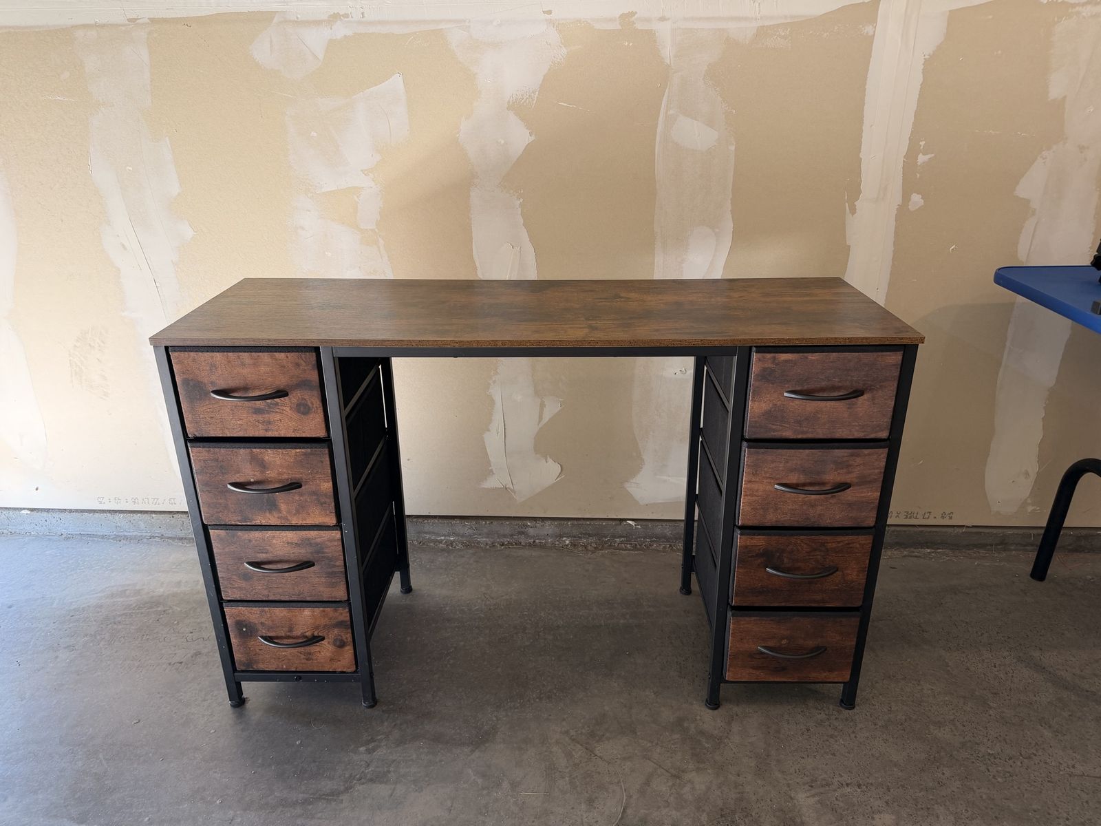 Desk w/Cloth Drawers