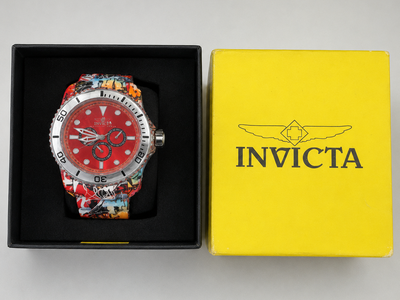 Invicta Pro Diver 47853 Graffiti Watch – New with Box and Tag