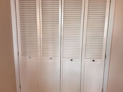 Painted Bifold Doors.