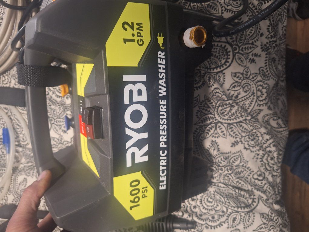 ryobi pressure washer