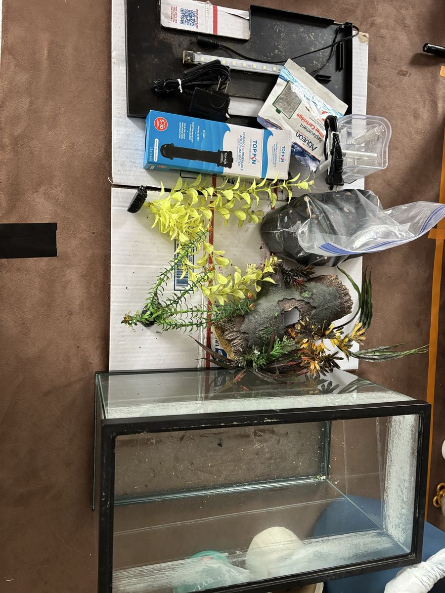 10 gallon fish aquarium tank
